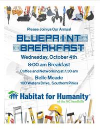 Blueprint Breakfast postcard Blueprint Breakfast postcard
